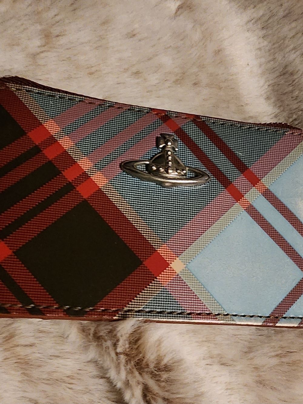 Vivienne Westwood Tartan Card Wallet